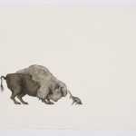 Self-Portrait (Bison and Hare)