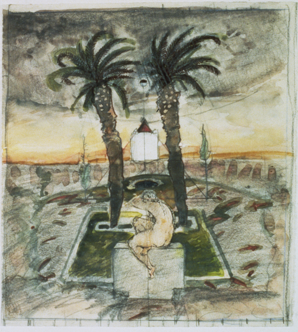 Study for Untitled Landscape with Myrhha P.I.A.