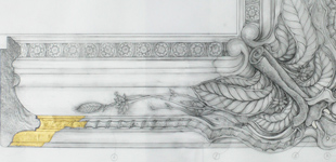 Elements of a Trophy Frame for Leopold II